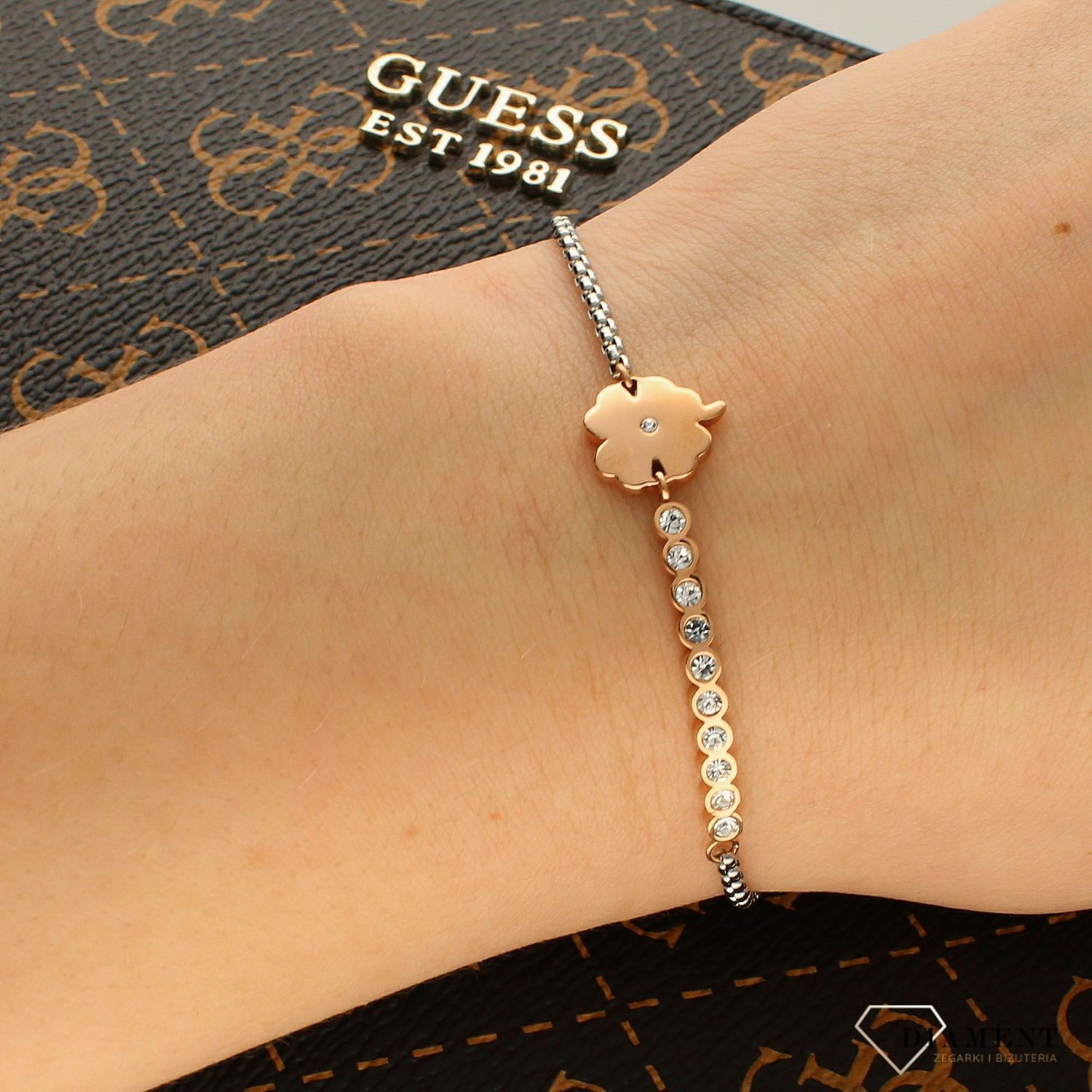 Bransoletka Nomination Italy Milleluci koniczynka rosegold ✓Bransoletki Nomination w Sklepie z Biżuterią zegarki-diament.pl✓ Piękne i Eleganckie NOMINATION ✓ Bizuteria Nomination ✓ Darmowa wysyłka.jpg